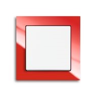 studio white / red
