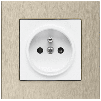 Inox-szampański + gniazdo111