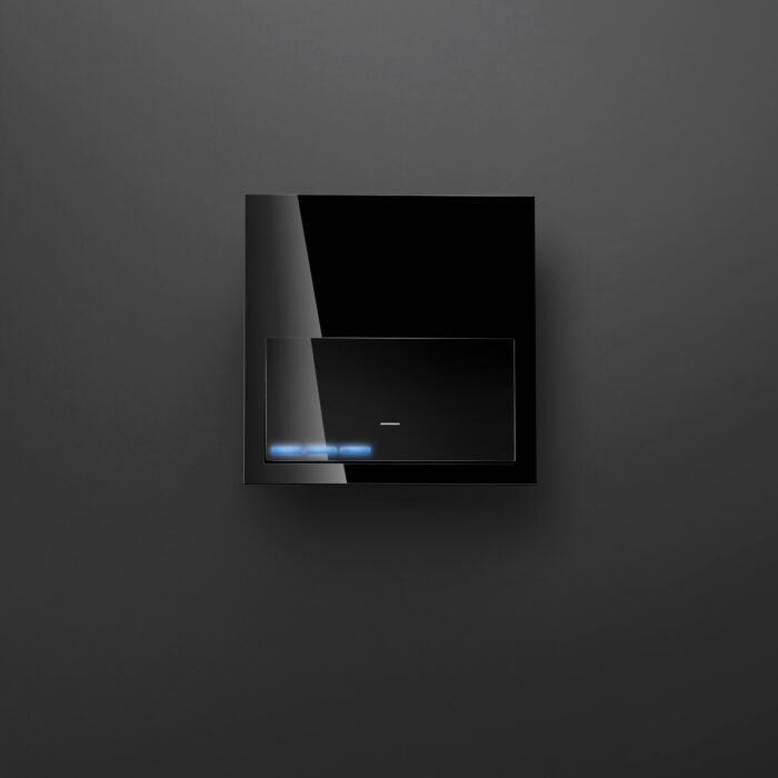 Zestaw 1-krotny 1 ściemniacz czarny