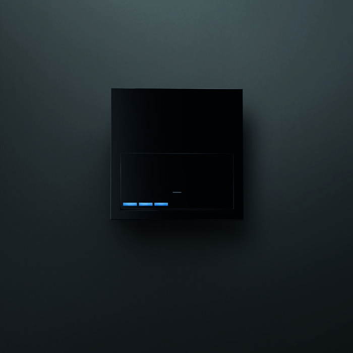 Zestaw 1-krotny 1 ściemniacz, czarny mat