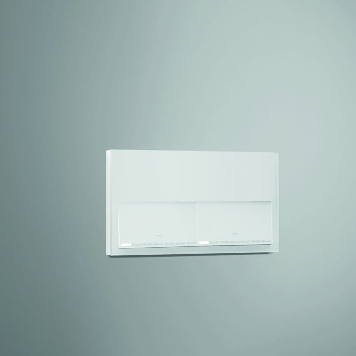 Zestaw 2-krotny 2 ściemniacze, biały mat